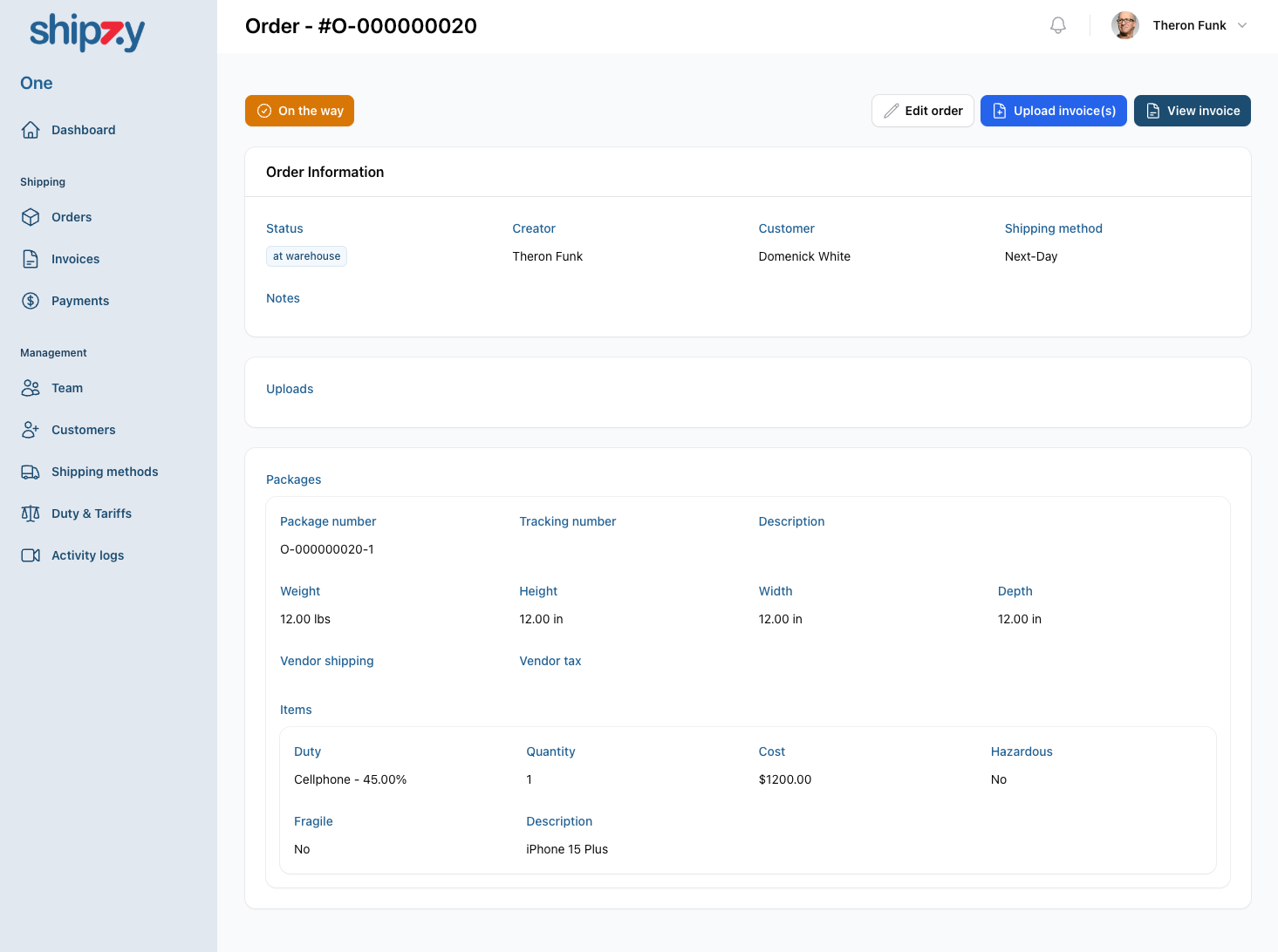 Product screenshot